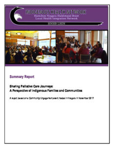 Community Engagement Event Report – Sharing Palliative Care Journeys – November 2017